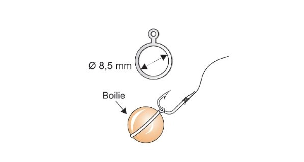 EXTRA CARP - Zarážka na pelety Bait Elastic Bands 5,5 mm 18 ks