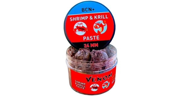 FEEDERMANIA - Boilie v paste Kreveta Krill BCN+ 24 mm 100 ml