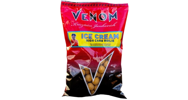 FEEDERMANIA - Boilie Venom High Carb Ice Cream 30 mm 900 g