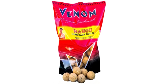 FEEDERMANIA - Boilie Venom High Carb Mango 24 mm 900 g
