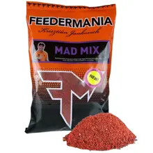 FEEDERMANIA - Krmítková zmes Groundbait Mad Mix Hnedá 800 g Ryba