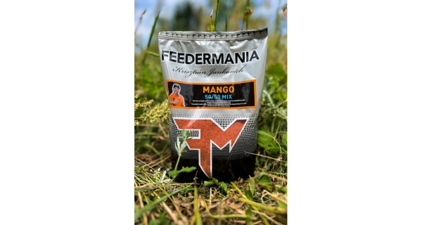 FEEDERMANIA - Kŕmna zmes 50/50 Mix 800 g Mango