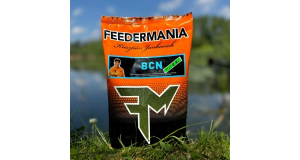 FEEDERMANIA - Kŕmna zmes Groundbait 600 g BCN Green