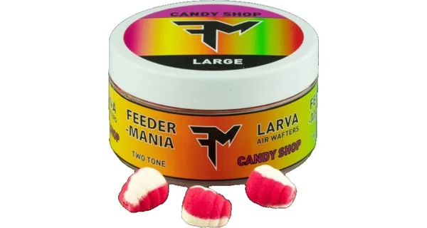 FEEDERMANIA - Larva Air Wafters Two Tone Candy Shop veľ. L