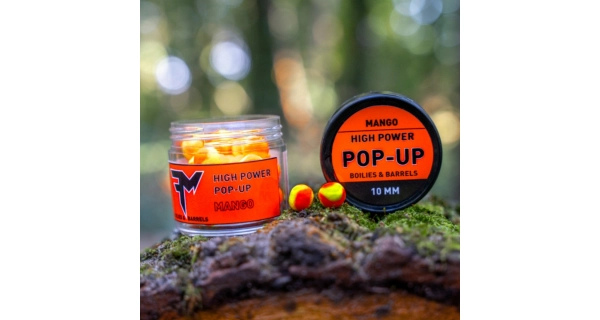 FEEDERMANIA - Pop Up Boilies High Power & Barrels 10 mm 14 g BNC