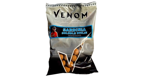 FEEDERMANIA - Rozpustné boilies Venom Soluble Boilie Sardinia 24 mm 900 g