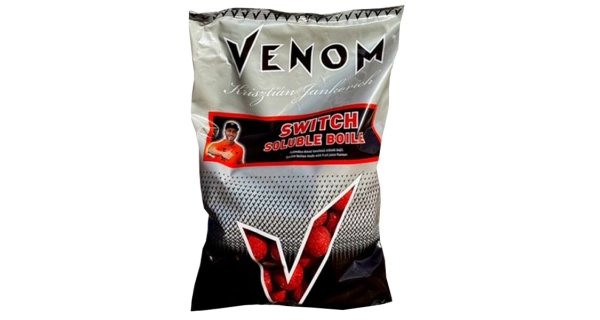 FEEDERMANIA - Rozpustné boilies Venom Soluble Boilie Switch 24 mm 900 g
