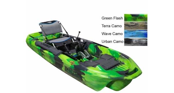 FEEL FREE - Kajak BIG FISH 108 Profish Drive 335 cm Green Flash