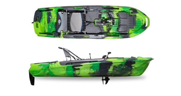 FEEL FREE - Kajak BIG FISH 108 Profish Drive 335 cm Green Flash