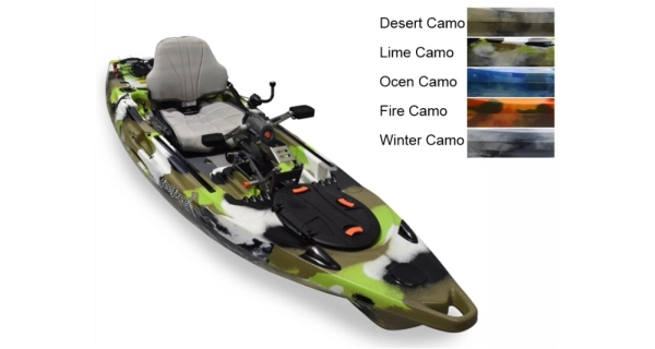 FEEL FREE - Kajak LURE 11.5 V2 Overdrive Ready 352 cm Fire Camo