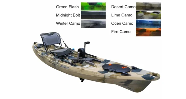 FEEL FREE - Kajak Moken 12,5 PDL 385 cm Fire Camo