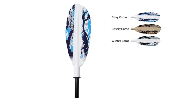 FEEL FREE - Pádlo Fishing Paddle Alloy 240 cm 2 ks Navy Camo