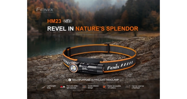 FENIX - Čelovka HM23 V2.0