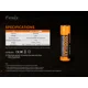 FENIX - Dobíjacia batéria 21700 5000 mAh (Li-Ion)