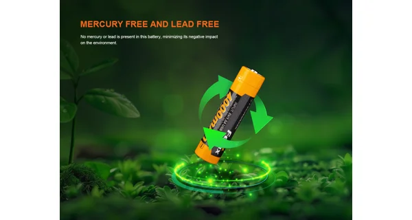 FENIX - Dobíjacia USB-C batéria 18650 4000 mAh (Li-Ion)