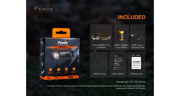 FENIX - Nabíjacia čelovka HM50R V2.0