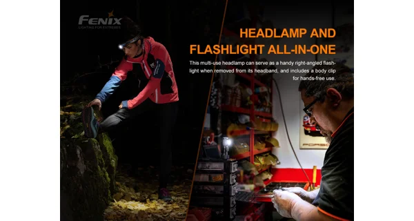 FENIX - Nabíjacia čelovka HM50R V2.0