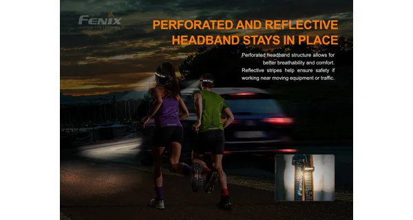 FENIX - Nabíjacia čelovka HM51R Ruby V2.0