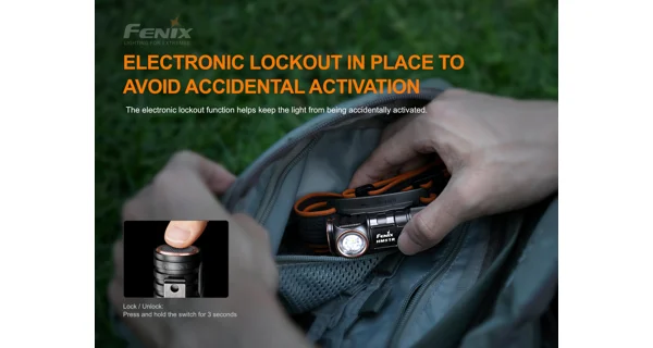 FENIX - Nabíjacia čelovka HM51R Ruby V2.0