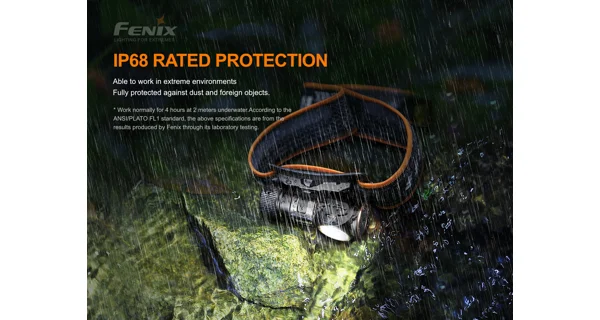 FENIX - Nabíjacia čelovka HM51R Ruby V2.0