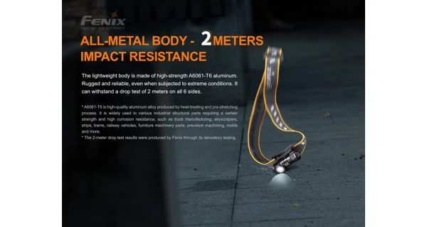 FENIX - Nabíjacia čelovka HM51R Ruby V2.0