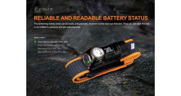 FENIX - Nabíjacia čelovka HM51R Ruby V3.0