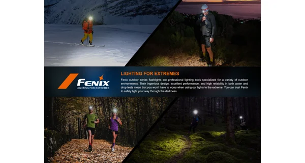 FENIX - Nabíjacia čelovka HM53R Garnet Grey