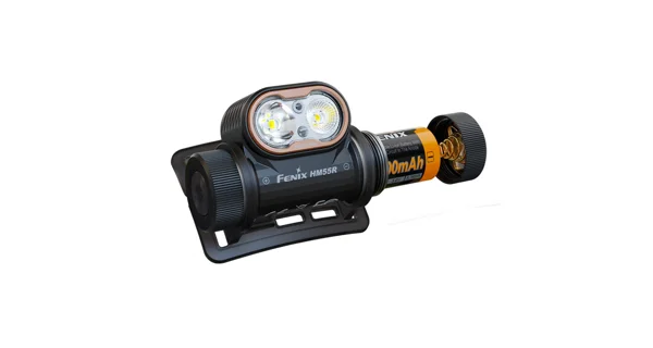FENIX - Nabíjacia čelovka HM55R Celočierna