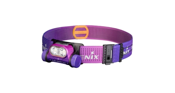 FENIX - Nabíjacia čelovka HM65R-T V2.0 Fialová