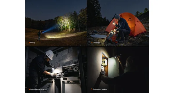 FENIX - Nabíjacie LED svietidlo E40R