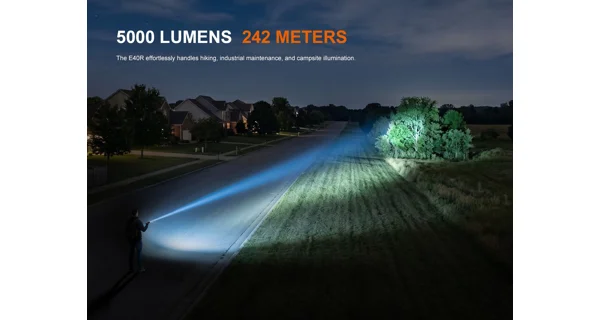 FENIX - Nabíjacie LED svietidlo E40R