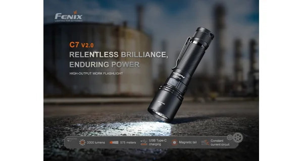 FENIX - Nabíjacie svietidlo C7 V2.0