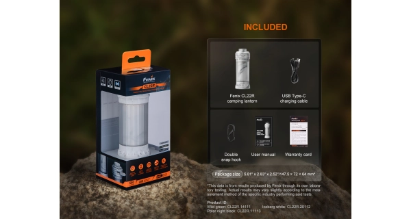 FENIX - Svietidlo CL22R White