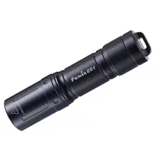 FENIX - Svietidlo E01 V2.0 Čierna