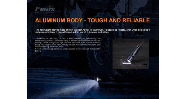 FENIX - Taktické svietidlo TK22 TAC
