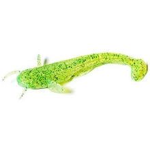 FISH UP - Dipovaná umelá nástraha Catfish Chartreuse Black 75 mm 8 ks