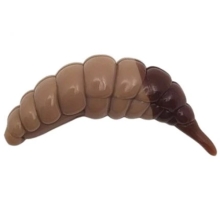 FISH UP - Dipovaná umelá nástraha Ozi Coffee Milk Earthworm 30 mm 10 ks