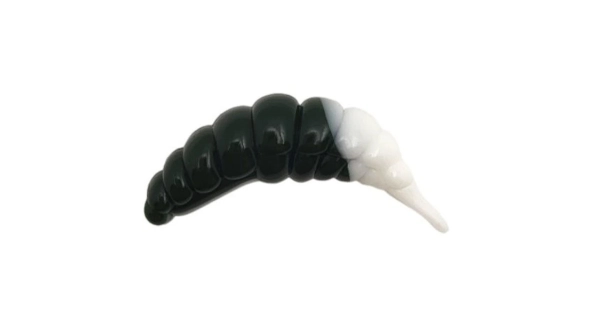 FISH UP - Dipovaná umelá nástraha Ozi Dark Olive White 30 mm 10 ks