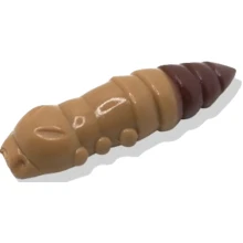 FISH UP - Dipovaná umelá nástraha Pupa 30 mm 10 ks Coffee Milk Earthworm