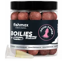 FISHMAX - Boilie s esenciou By Squat Carp Squid Power 24 mm