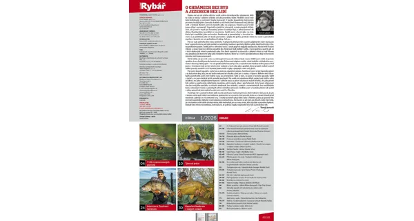 FISHMAX - Časopis Český Rybár č. 01 Január