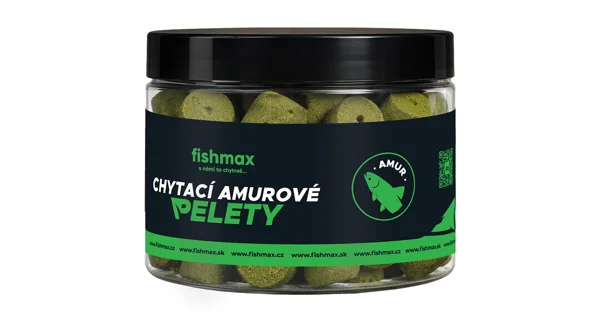 FISHMAX - Chytacie pelety Amur Špeciál 20 mm 500 ml