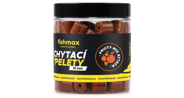 FISHMAX - Chytacie pelety v dipe Fruity Mix Attack 15 mm