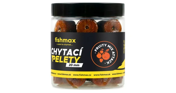 FISHMAX - Chytacie pelety v dipe Fruity Mix Attack 20 mm