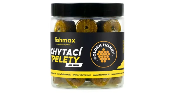 FISHMAX - Chytacie pelety v dipe Golden Honey 20 mm