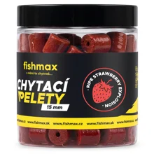 FISHMAX - Chytacie pelety v dipe Ripe Strawberry Explosion 15 mm