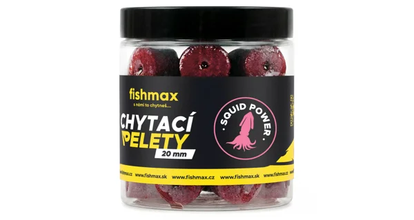 FISHMAX - Chytacie pelety v dipe Squid Power 20 mm