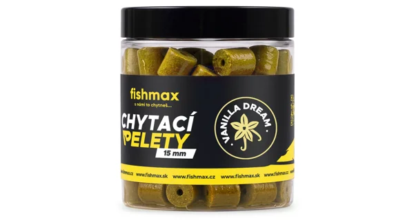 FISHMAX - Chytacie pelety v dipe Vanilla Dream 15 mm