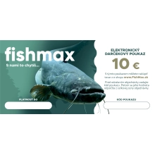 FISHMAX - Elektronický darčekový poukaz v hodnote 10 €