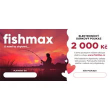 FISHMAX - Elektronický darčekový poukaz v hodnote 2 000 Sk Z LÁSKY
